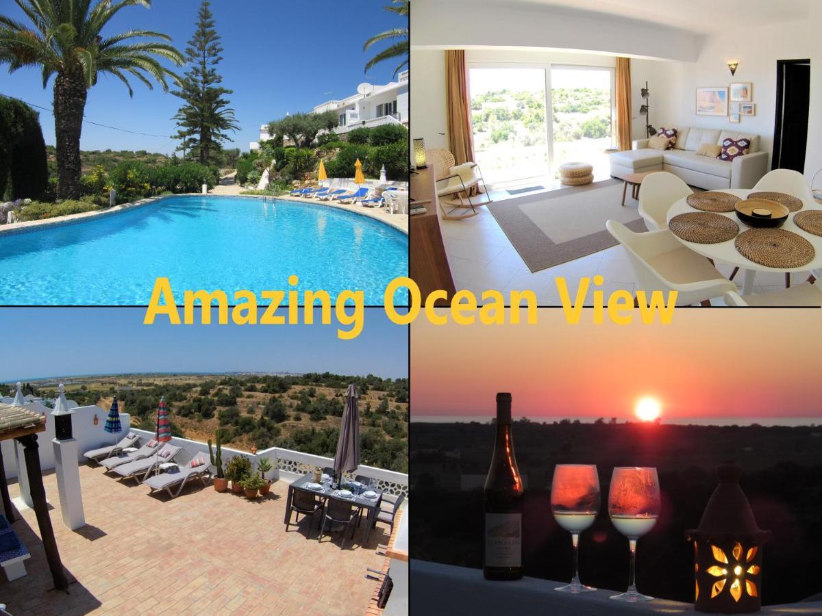 Casa Pura Vida - Fantastic Sea View Villa Pêra Eksteriør bilde