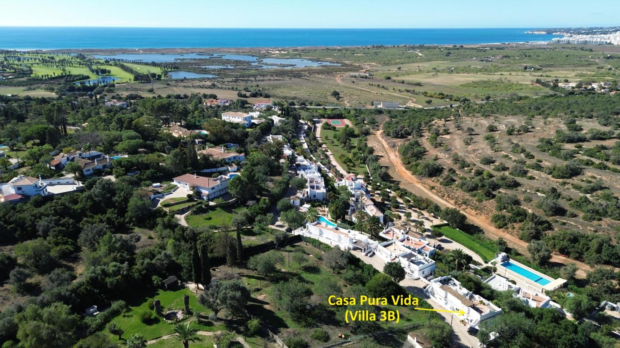 Casa Pura Vida - Fantastic Sea View Villa Pêra Eksteriør bilde